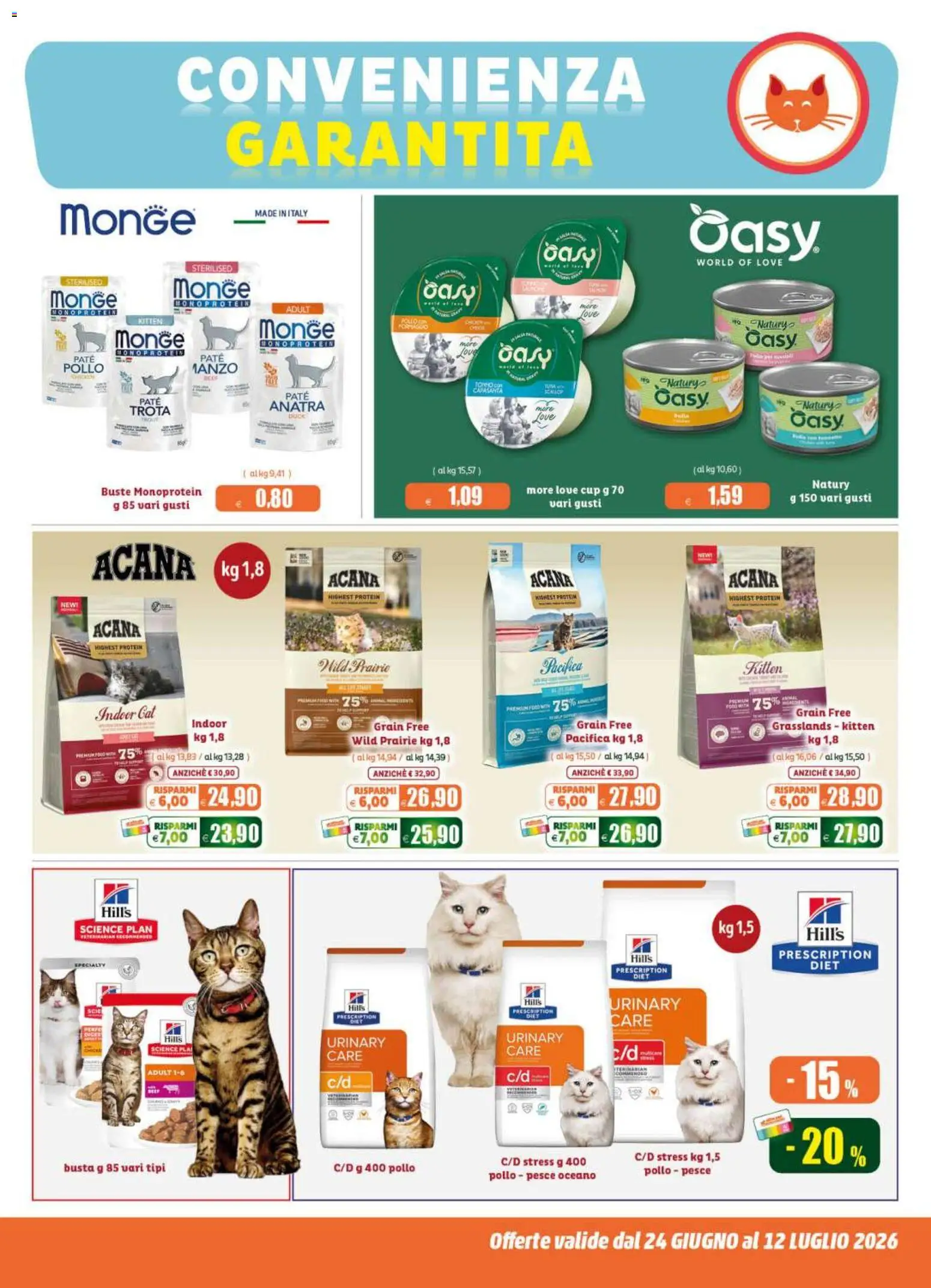 Volantino Elite Supermercati del 24/06/2026 | Pagina: 9 | Prodotti: Paté, Pollo, Pesce, Trota
