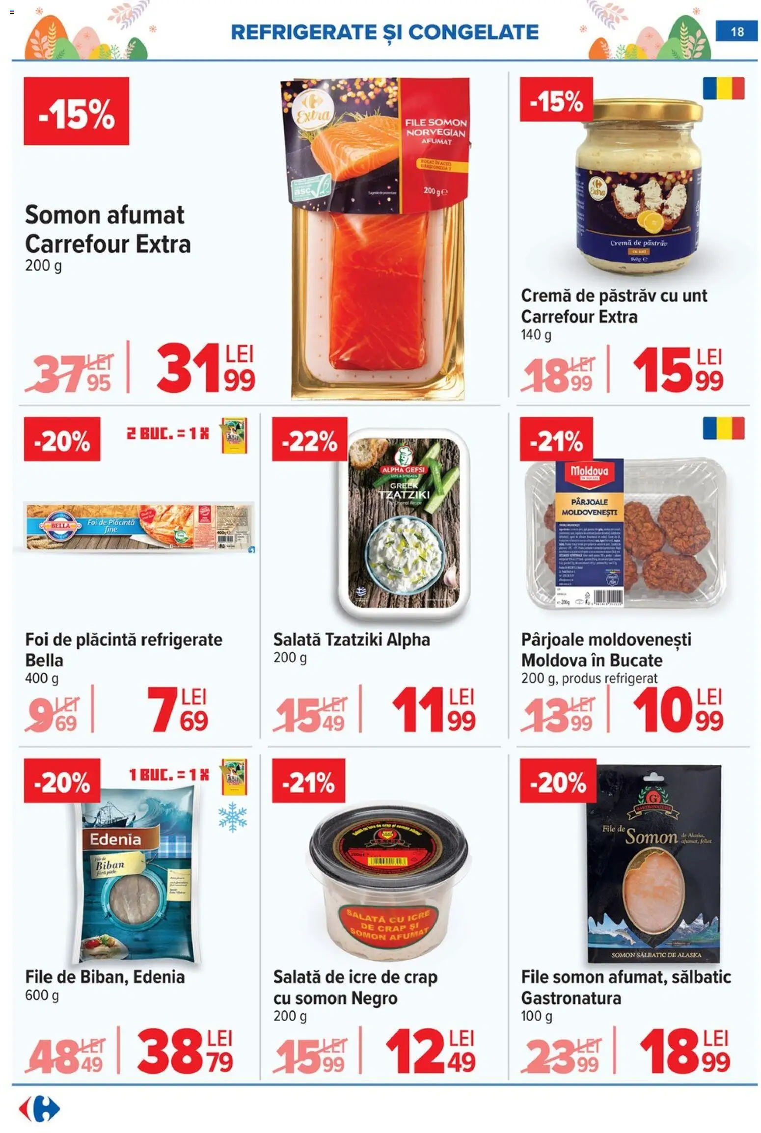 Noul catalog Carrefour – valabil de la 06.04.2026 | Pagină: 20 | Produse: Hijyenik ped, Măsline, Lapte, Brânză