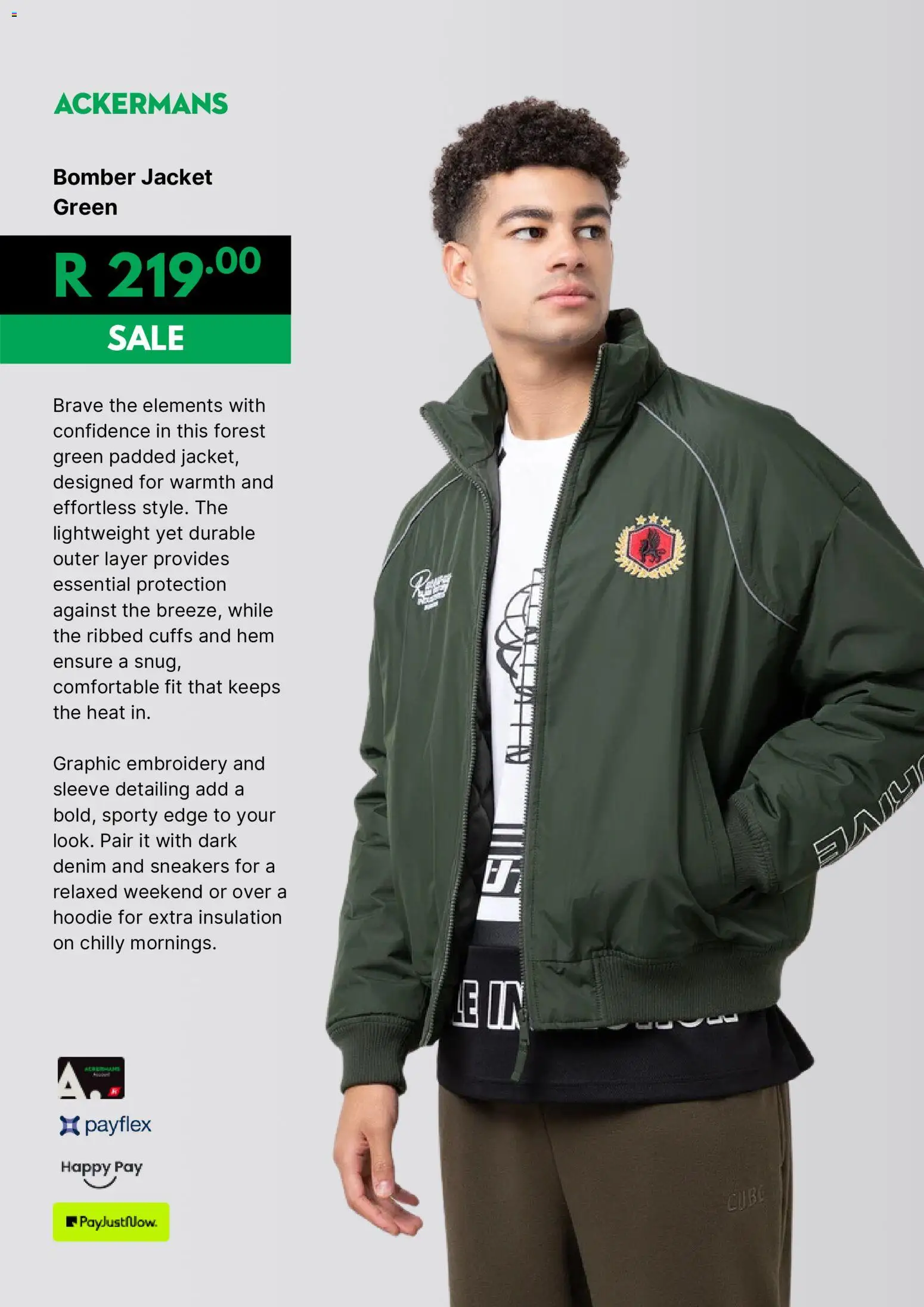 New Ackermans catalogue – valid from 15/08/2026 | Page: 4 | Products: Hoodie, Jacket, Sneakers