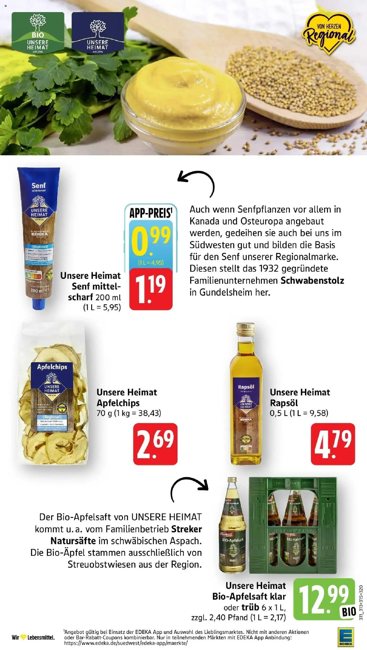 Edeka Prospekt Bad Kreuznach (ab 31.08.2026) » Angebote Online | Seite: 23 | Produkte: Rapsöl