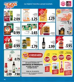 Anteprima del volantino Spazio Conad volantino valido a partire dal 29.05.2026 | Pagina: 18 | Prodotti: Olio, Prosciutto, Pinne, Tonno
