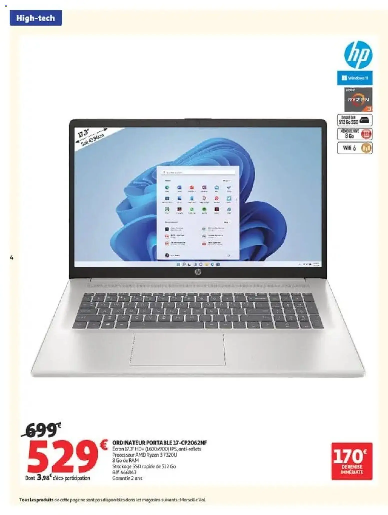 {H1} | Page: 4 | Produits: Ordinateur, Ordinateur portable, Portable