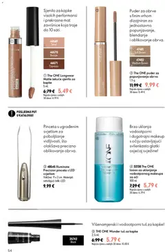 Oriflame Katalog - Pregled kataloga iz trgovine Oriflame, vrijedi od 24.06.2026 | Stranica: 54 | Proizvodi: Tuš, Puder
