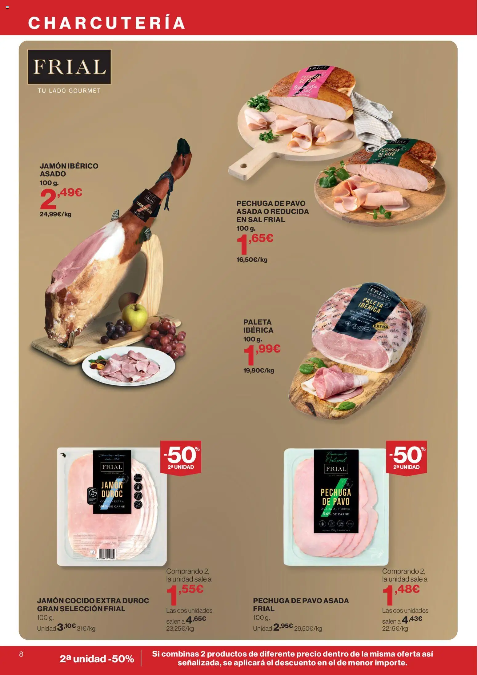Supercor Canarias │ válido desde el 06.05.2026 | Página: 8 | Productos: Jamón ibérico, Jamón, Jamón cocido, Horno