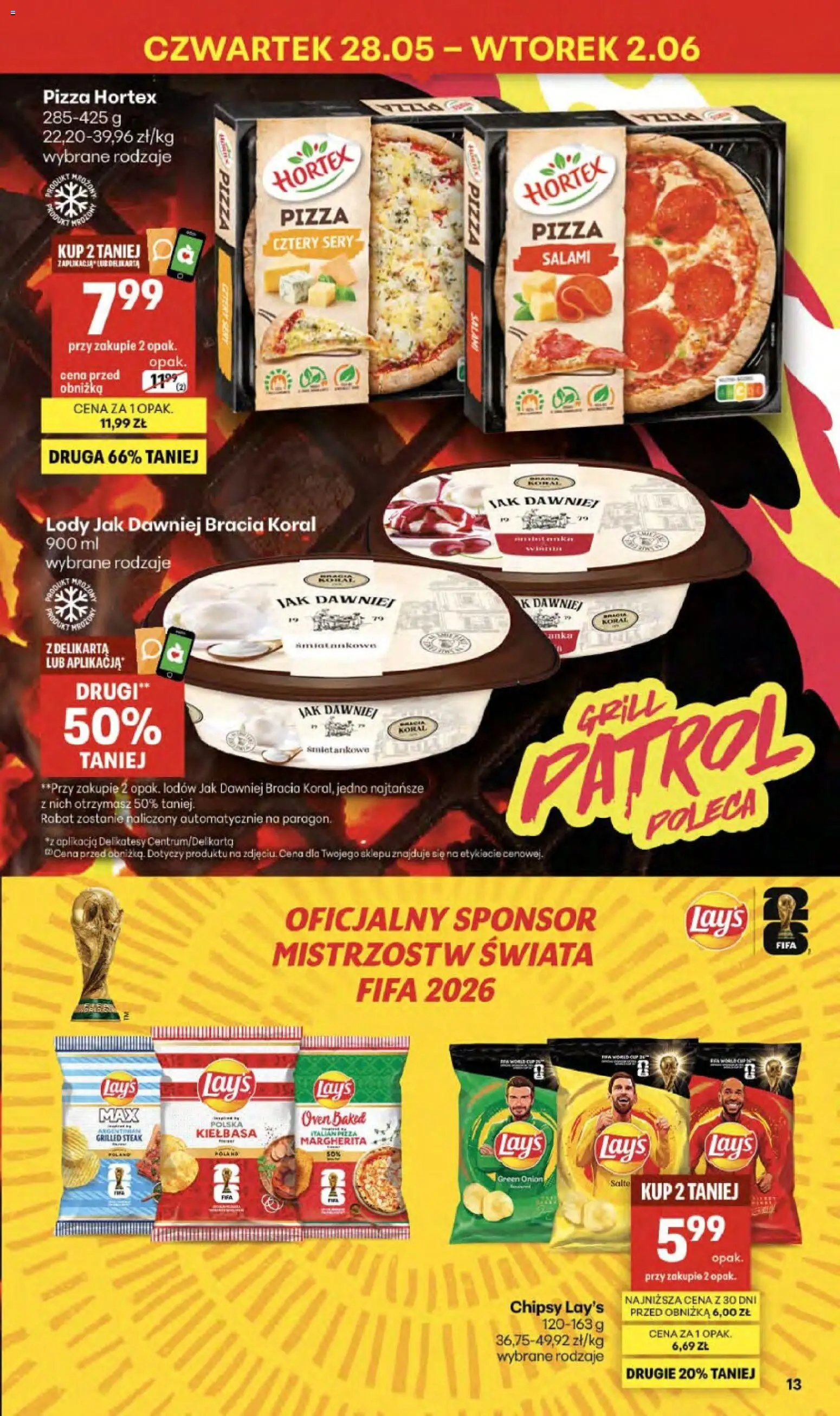 Delikatesy Centrum gazetka - Sklepy Własne od 28.05.2026 | Strona: 13