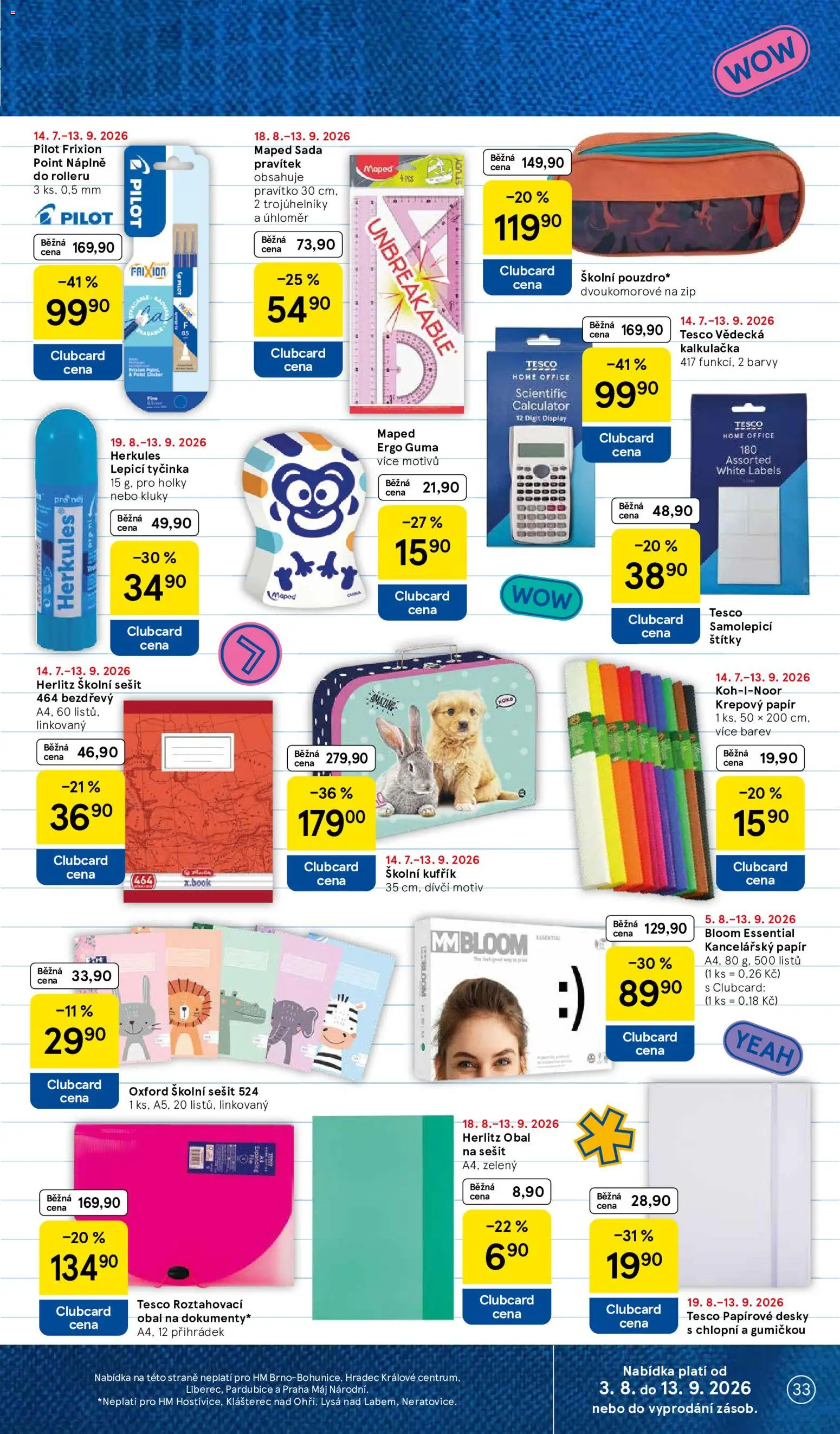 Tesco leták - Hypermarket od 19.08.2026 | Strana: 33