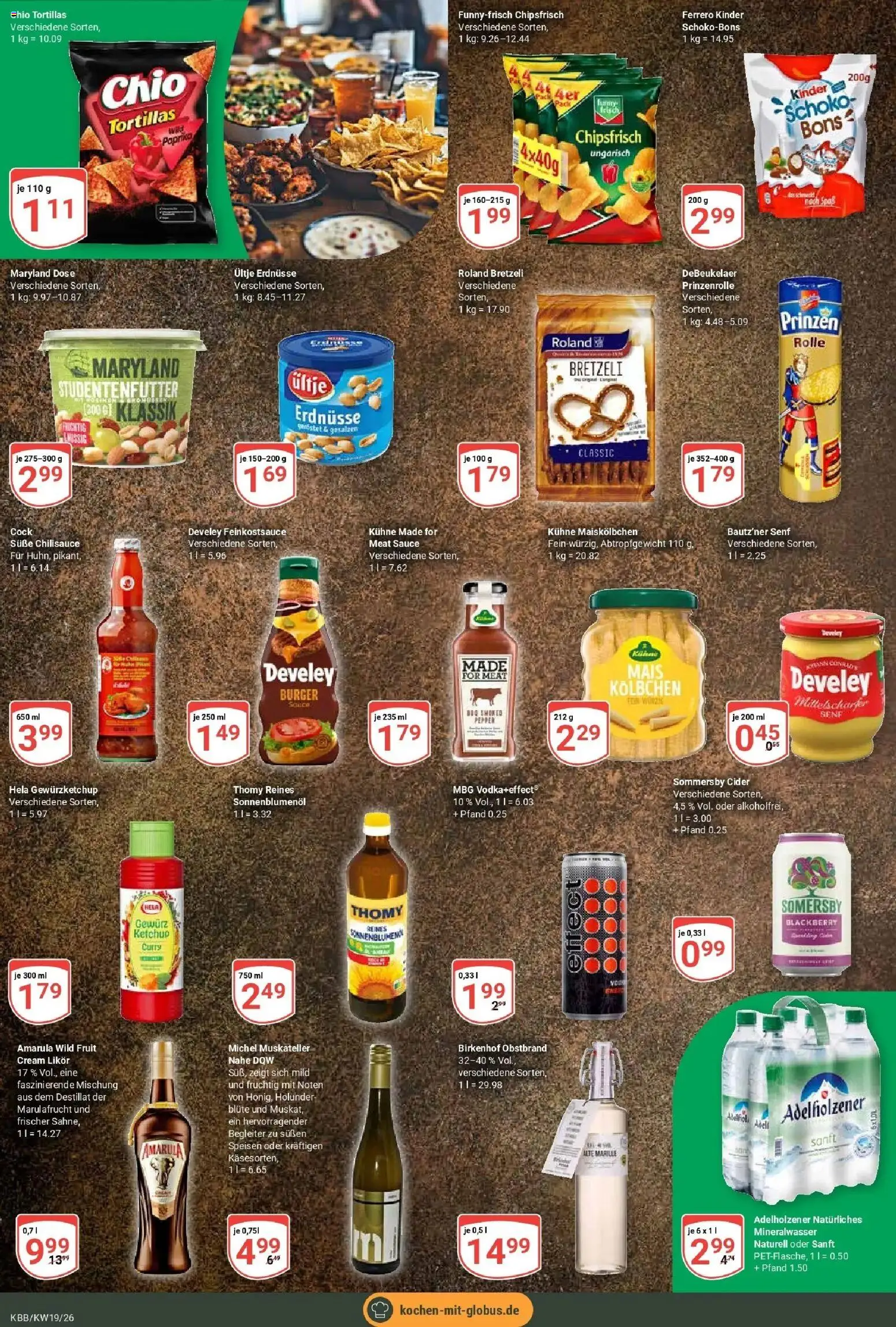 Globus Prospekt Koblenz-Bubenheim	 – gültig ab 04.05.2026 | Seite: 4 | Produkte: Ultje erdnusse, Adelholzener, Mineralwasser, Ketchup