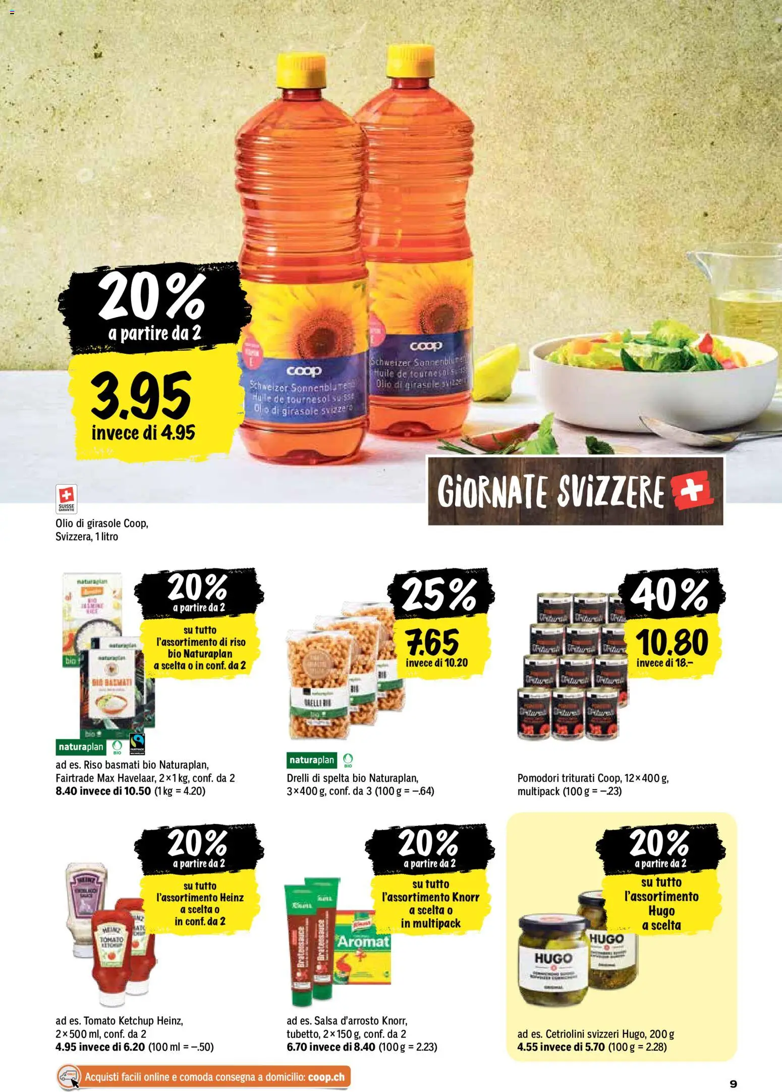 Coop aktionen IT – gültig ab 23.07.2026 | Seite: 9 | Produkte: Pasta, Ketchup