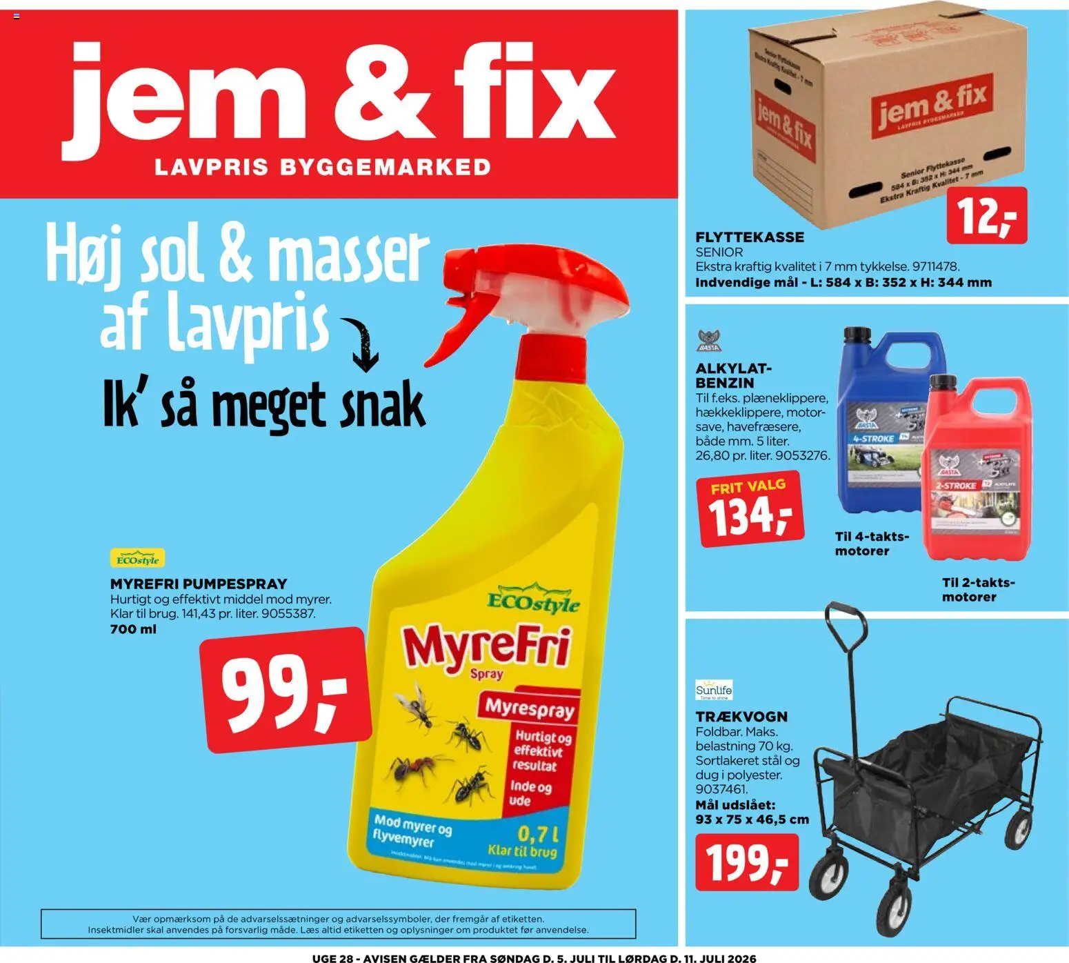 🛍️ Jem & fix - Tilbudsavis uge 28 fra 05/07/2026 » Se eksklusive tilbud og spar penge i dag! 💰 | Danmark