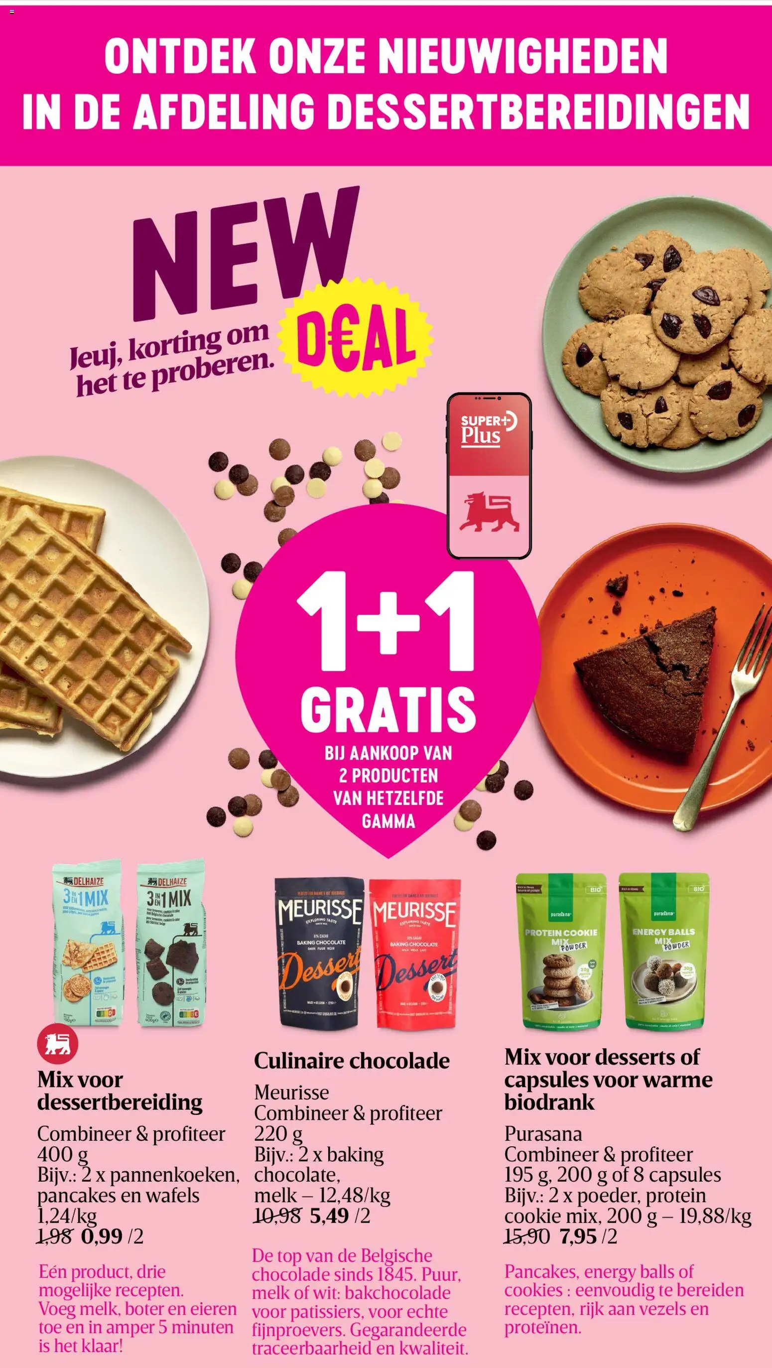 {H1} | Pagina: 48 | Producten: Wafels, Rooibos tea, Boter, Eieren