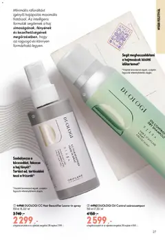 Katalógus Oriflame 2026/10 - amely érvényes a következő dátumtól: 2026.07.08. | Oldal: 27