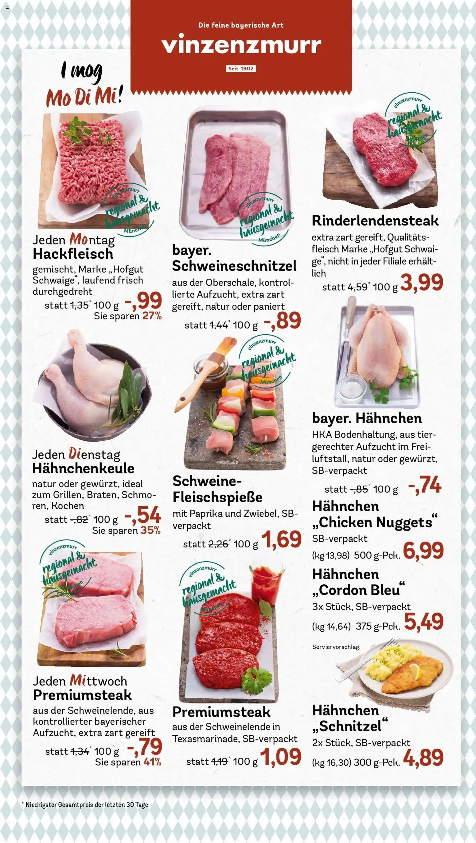 REWE Prospekt ab 10.08.2026 zum Blättern » Angebote | Seite: 6 | Produkte: Hahnchen, Paprika, Fleisch, Hackfleisch