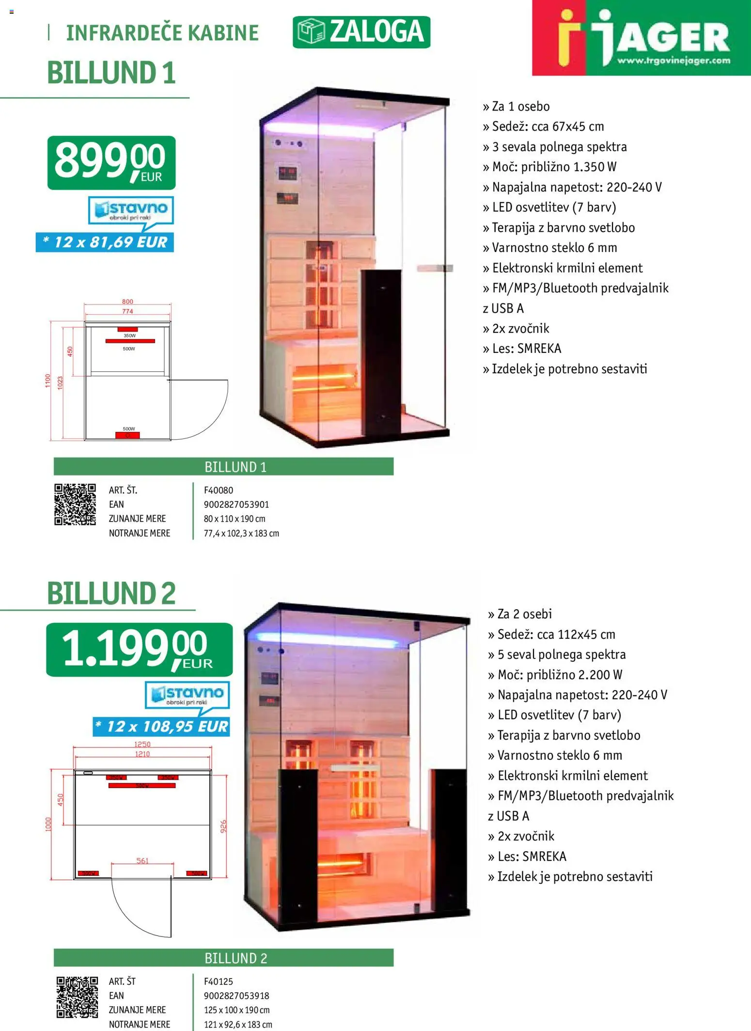 Novi Jager katalog ponudbe – veljaven od 01.10.2026 | Stran: 11 | Izdelki: Predvajalnik, Zvocnik, Usb