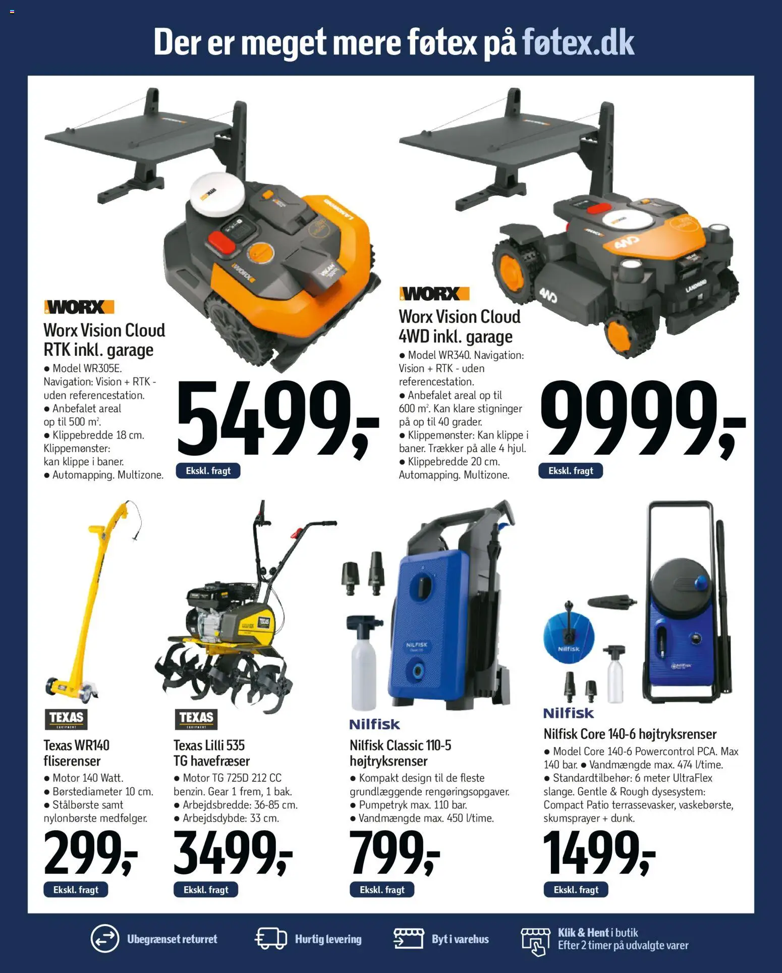 Føtex tilbudsavis – gyldig fra 17.04.2026 | Side: 56 | Produkter: Havefræser, Navigation