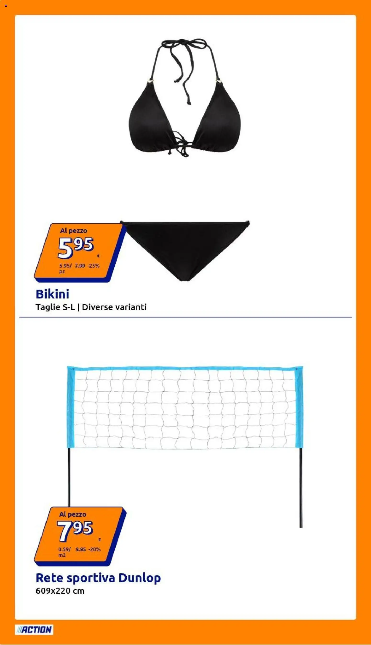 Volantino Action del 10.06.2026 | Pagina: 24 | Prodotti: Bikini