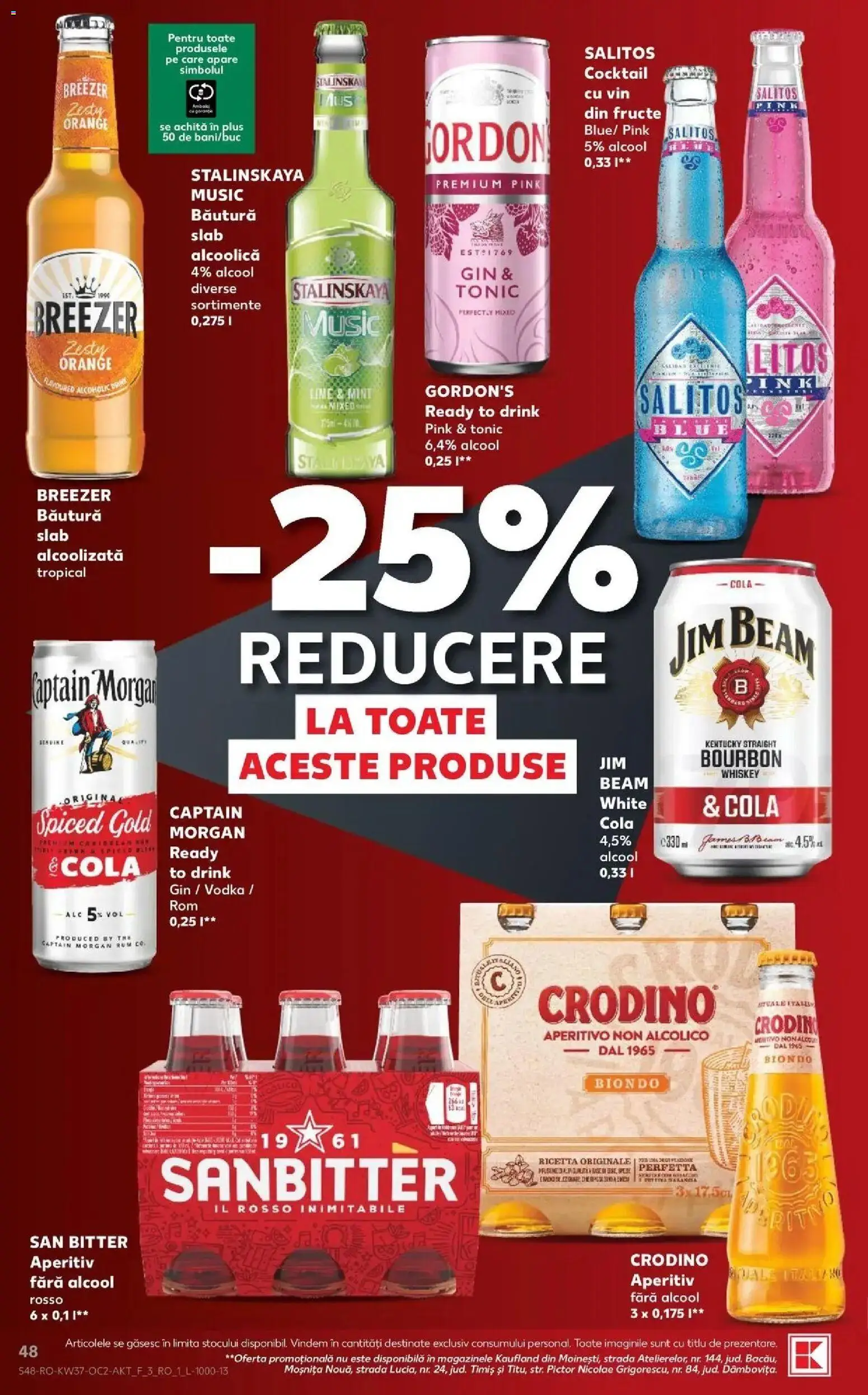 Kaufland Viseu de Sus 09.09.2026 - Revista si Oferta | Pagină: 48 | Produse: Lime, Premium, Vin, Cocktail