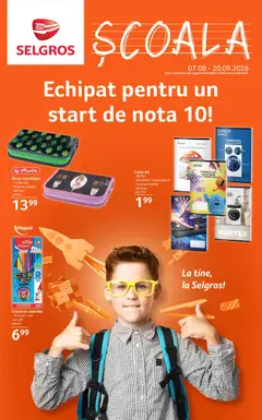 Ofertele Selgros valabile de la 07.08.2026