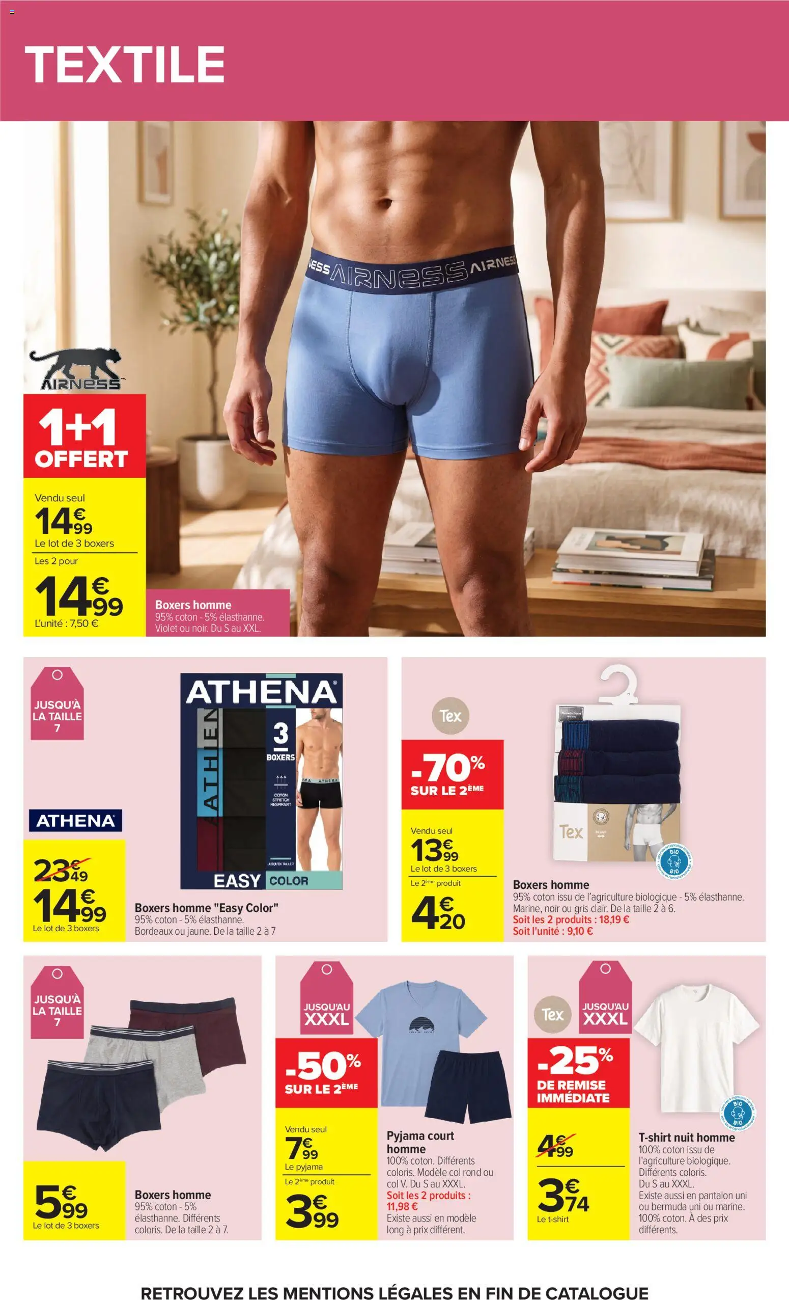 {H1} | Page: 55 | Produits: Bermuda, T-shirt, Pantalon, Pyjamas