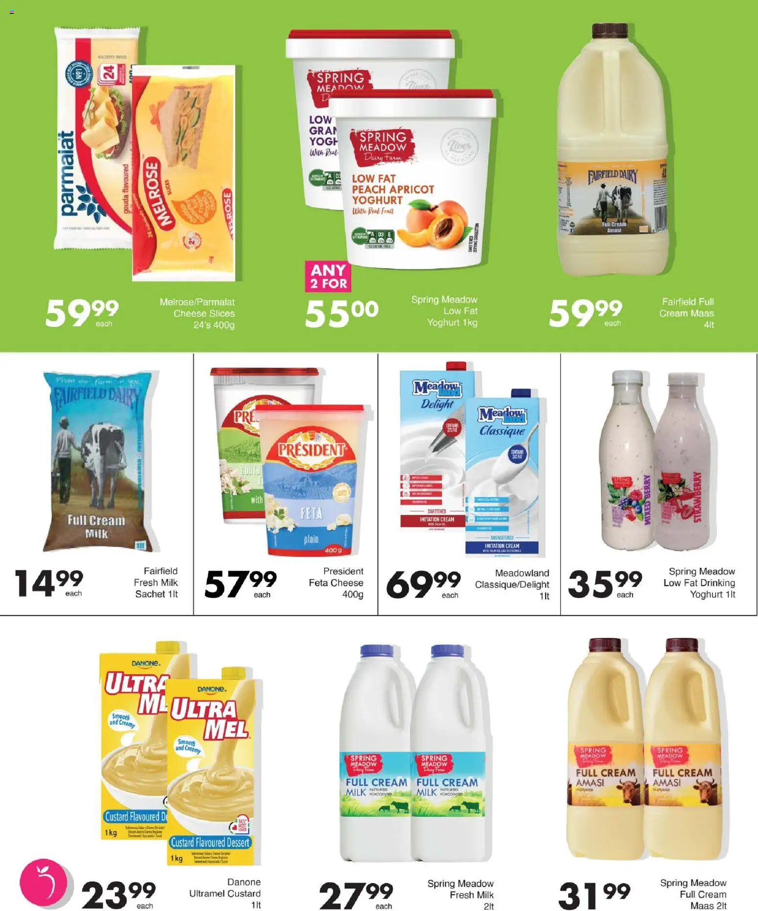 New Save catalogue – valid from 29/10/2026 | Page: 4 | Products: Custard, Meadow, Cream, Feta cheese