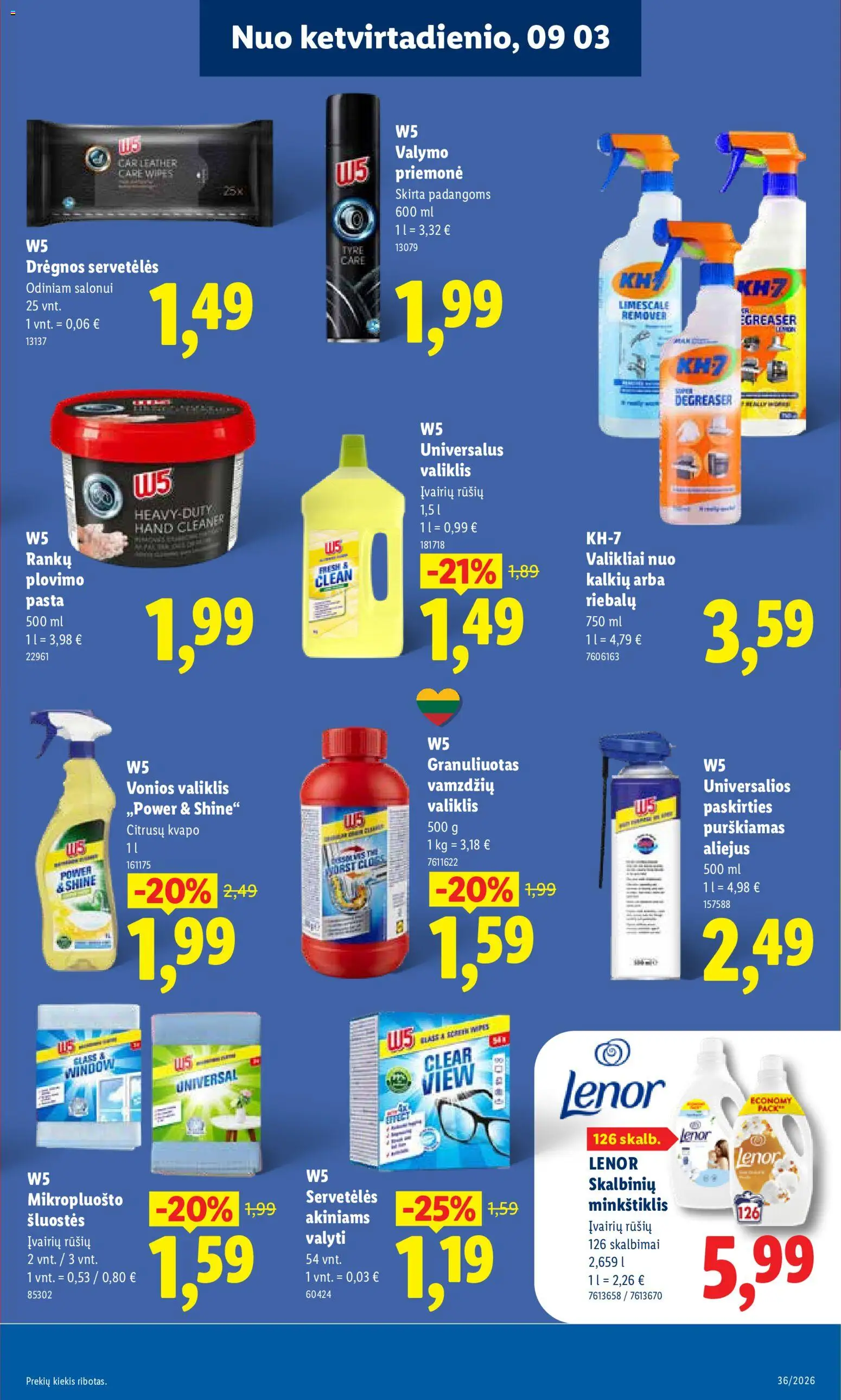 LIDL akcijos nuo 2026.08.31 | Puslapis: 29 | Prekių: Tyrė, Aliejus