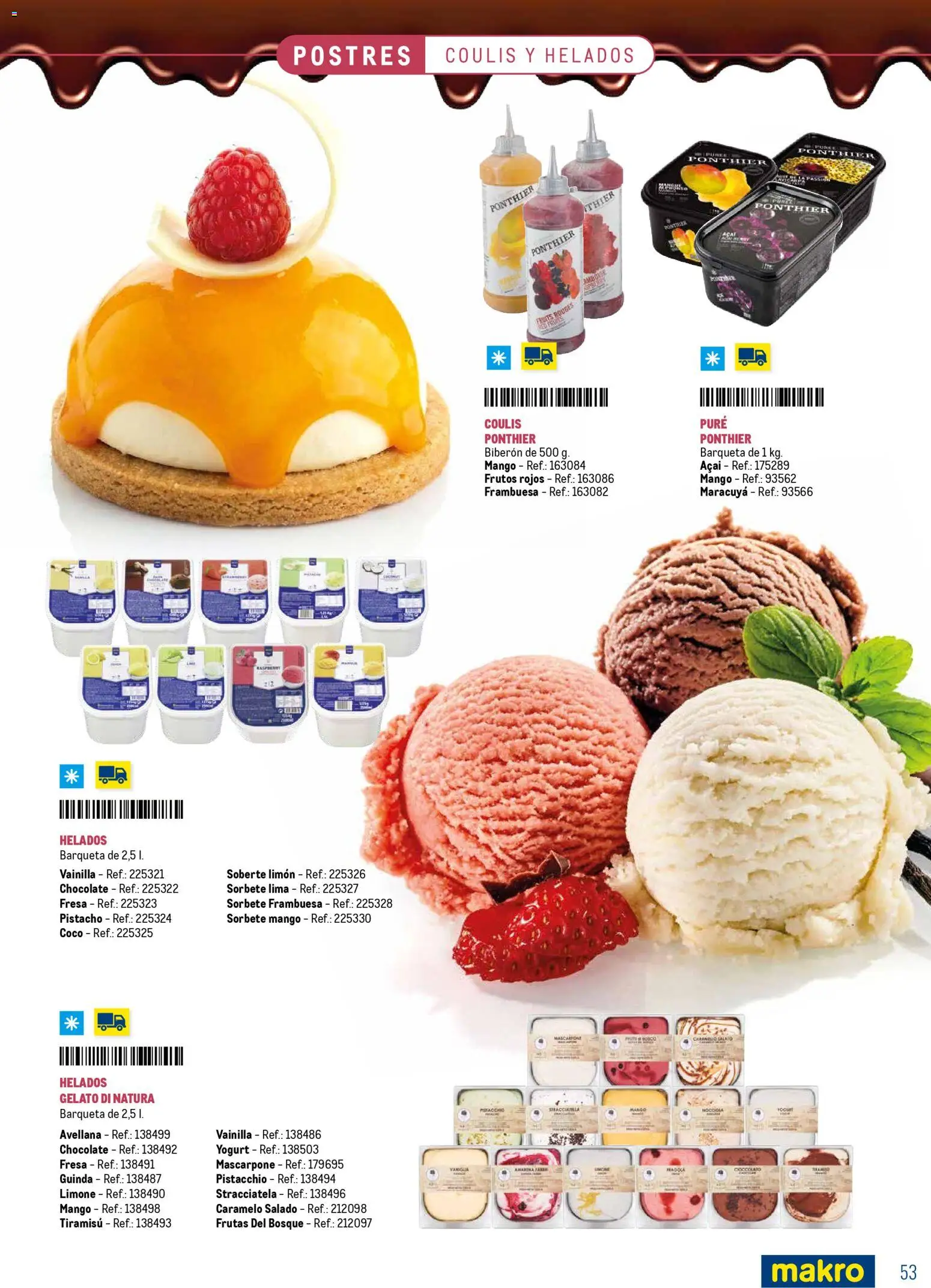 Makro Especial Catering │ válido desde el 16/03/2026 | Página: 53 | Productos: Lima, Chocolate, Τυρόπιτα, Ρούτερ