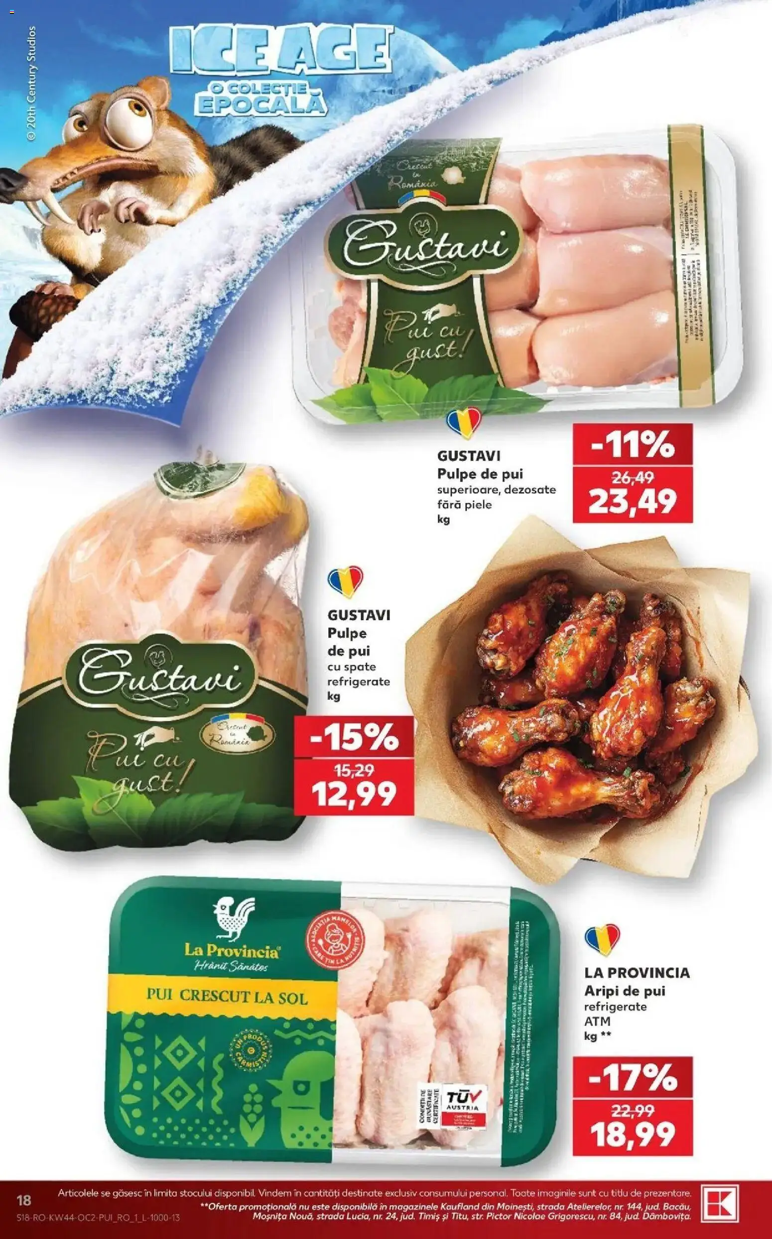 Kaufland Comarnic 28.10.2026 - Revista si Oferta | Pagină: 18 | Produse: La provincia, Pui