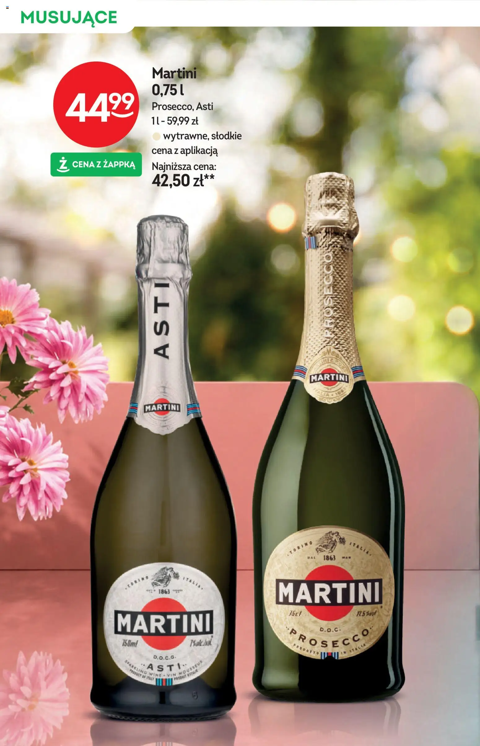 Żabka gazetka - Katalog win od 19.08.2026 | Strona: 18 | Produkty: Martini, Prosecco