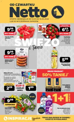 Pogląd oferty "Netto gazetka od czwartku spożywcza" - ważna od 14.05.2026