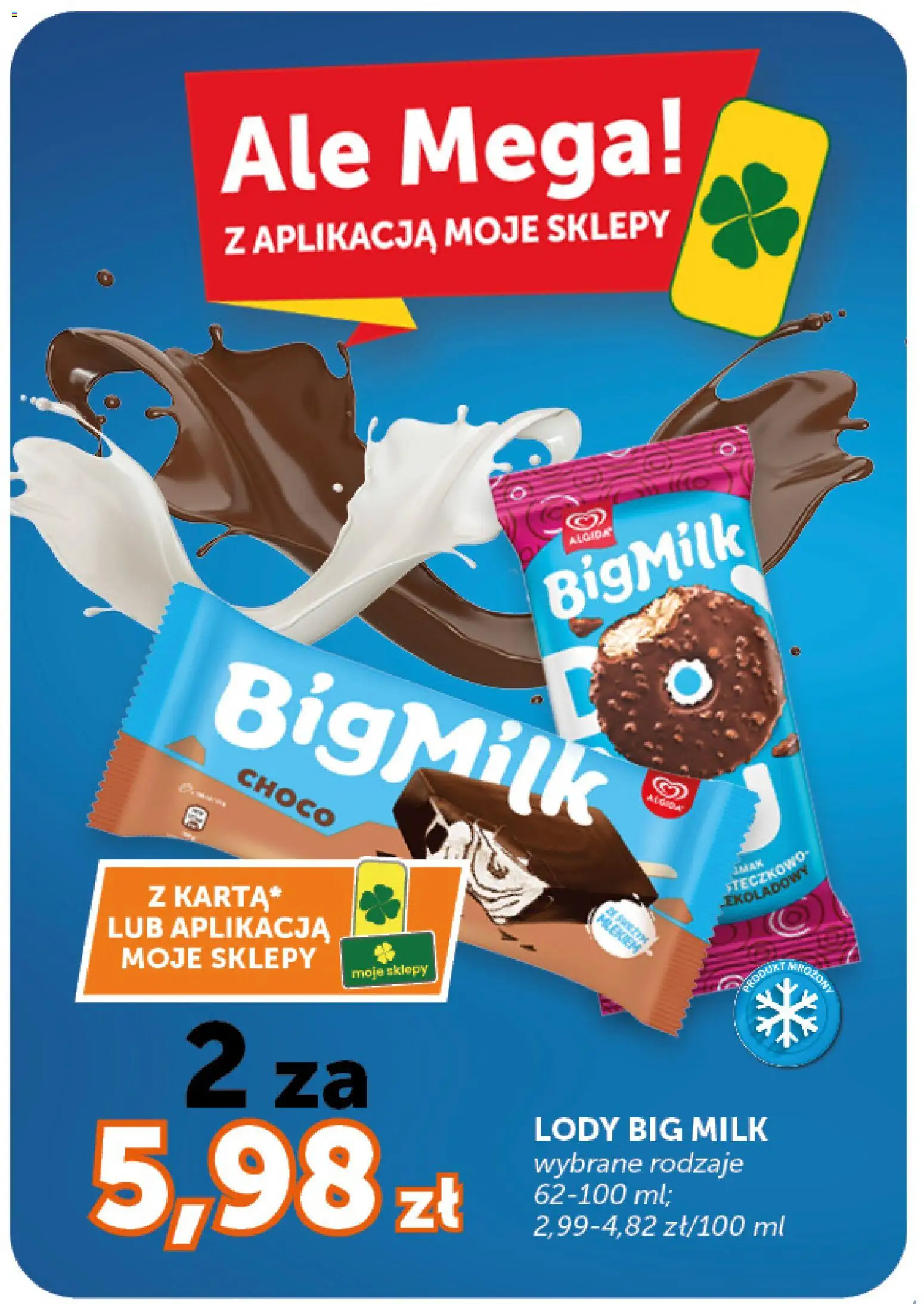 ABC gazetka od 09.07.2026 | Strona: 2 | Produkty: Big Milk, Lody