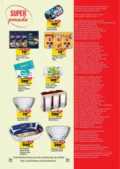 Senta Promet katalog - pregled Senta Promet kataloga - važi od 09.09.2026 | Strana: 16 | Proizvode: Pedigree, Maramice, Pampers, Pekač