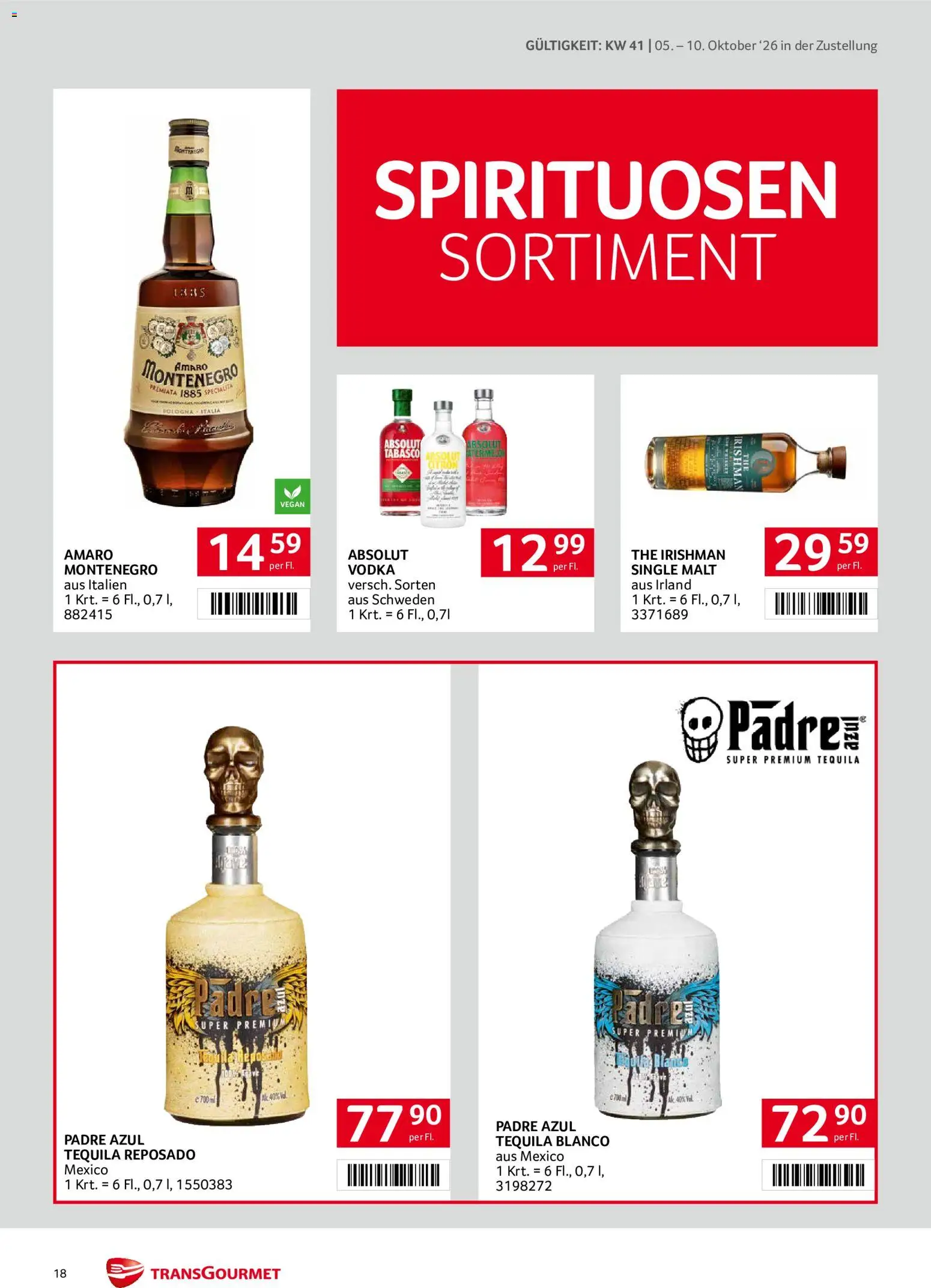 Transgourmet Zustellaktion gültig ab 05.10.2026 | Seite: 18