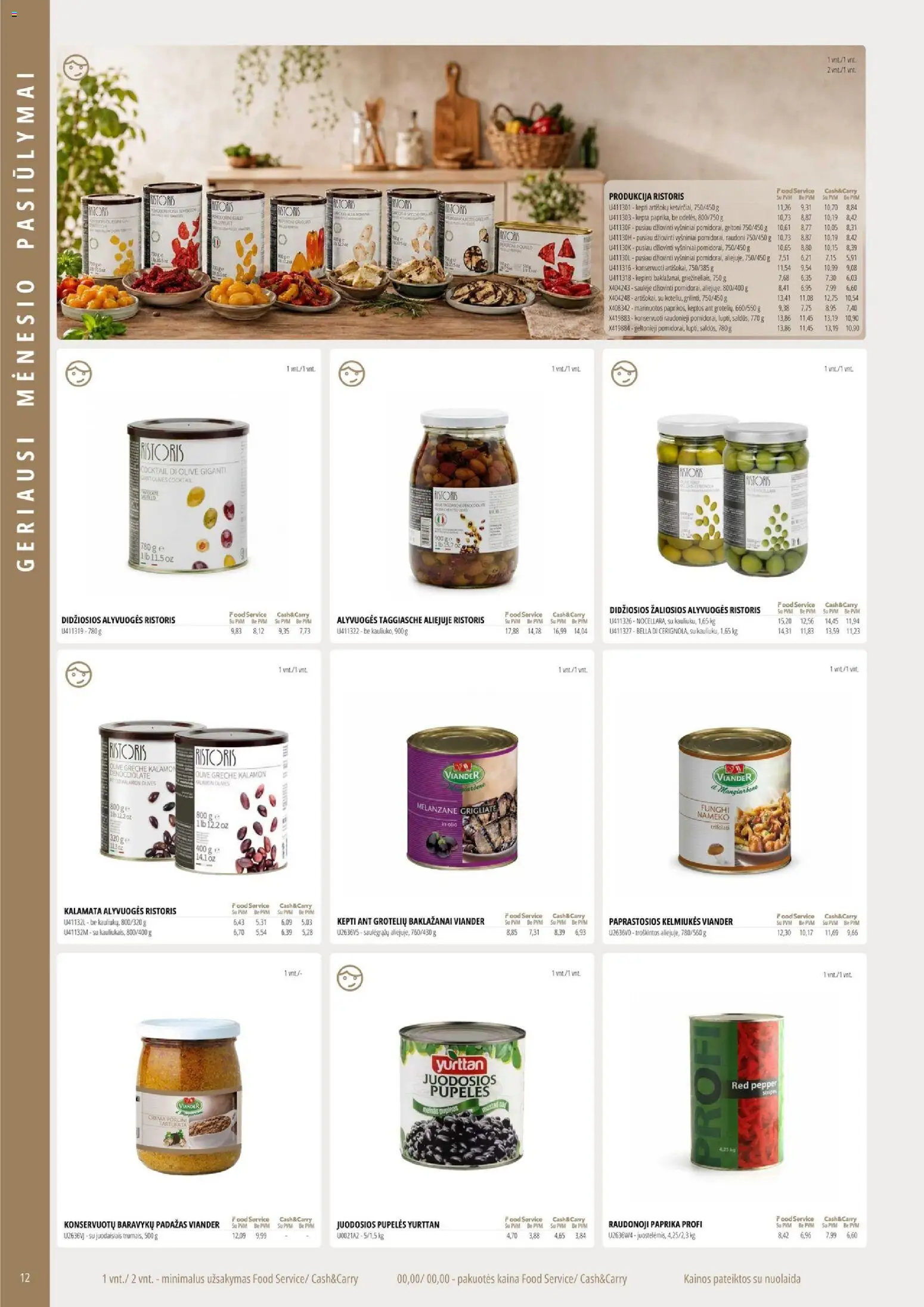 ePromo akcijos nuo 01.06.2026 | Puslapis: 12 | Prekių: Paprika, Pupelės, Padažas