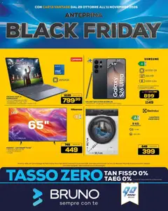 Anteprima del volantino BRUNO Black Friday ML valido a partire dal 29/10/2026