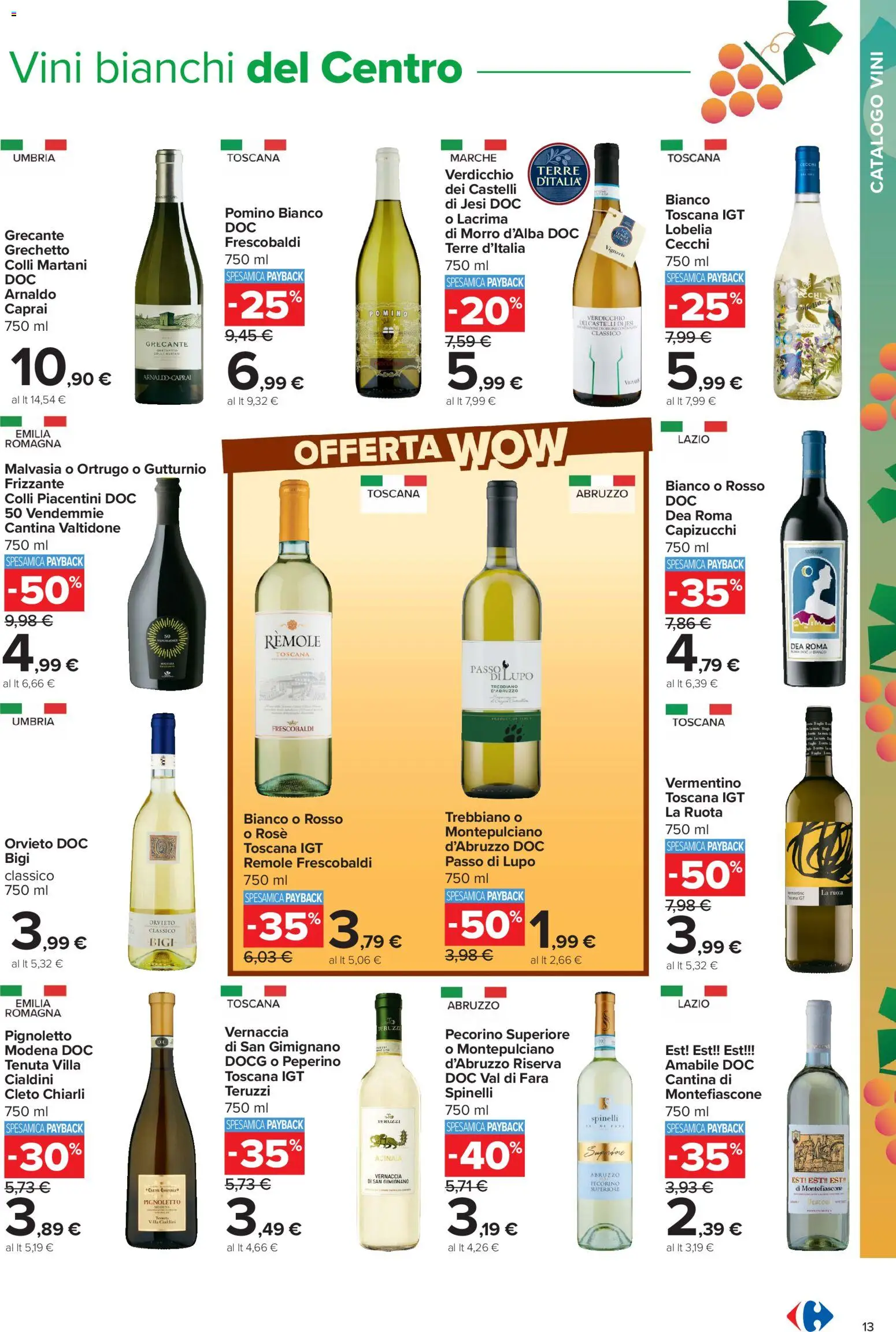 Volantino Carrefour del 05/10/2026 | Pagina: 13 | Prodotti: Pecorino