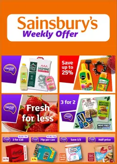 Preview of Sainsbury's - Weekly offers valid from 26.05.2026