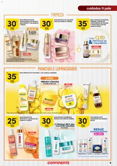 Pré-visualização Continente Beleza Inspira-te na verdadeira beleza válido de 21.04.2026 | Página: 5 | Produtos: Corretor, Sérum, Colágeno, Vitamina c