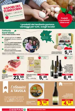 Anteprima del volantino Despar volantino Udine valido a partire dal 17/09/2026 | Pagina: 12 | Prodotti: Uova, Patate, Prosciutto, Raffaello