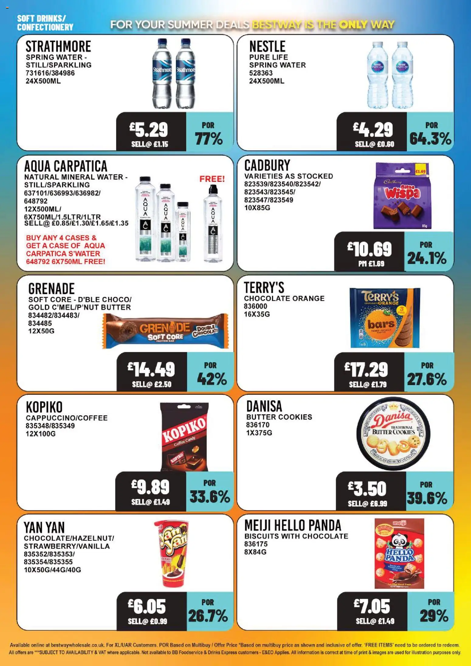 {H1} | Page: 18 | Products: Drinks, Spring water, Case, Mineral water