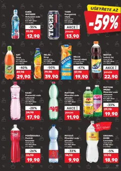 Náhled letáku NESTEA Ledový čaj, různé druhy 1,5 I PET láhev od 13.05.2026 | Strana: 25