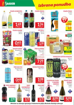 Jager katalog akcije – veljaven od 20.05.2026 | Stran: 12 | Izdelki: Energijski napitek, Vino, Maline, Mango