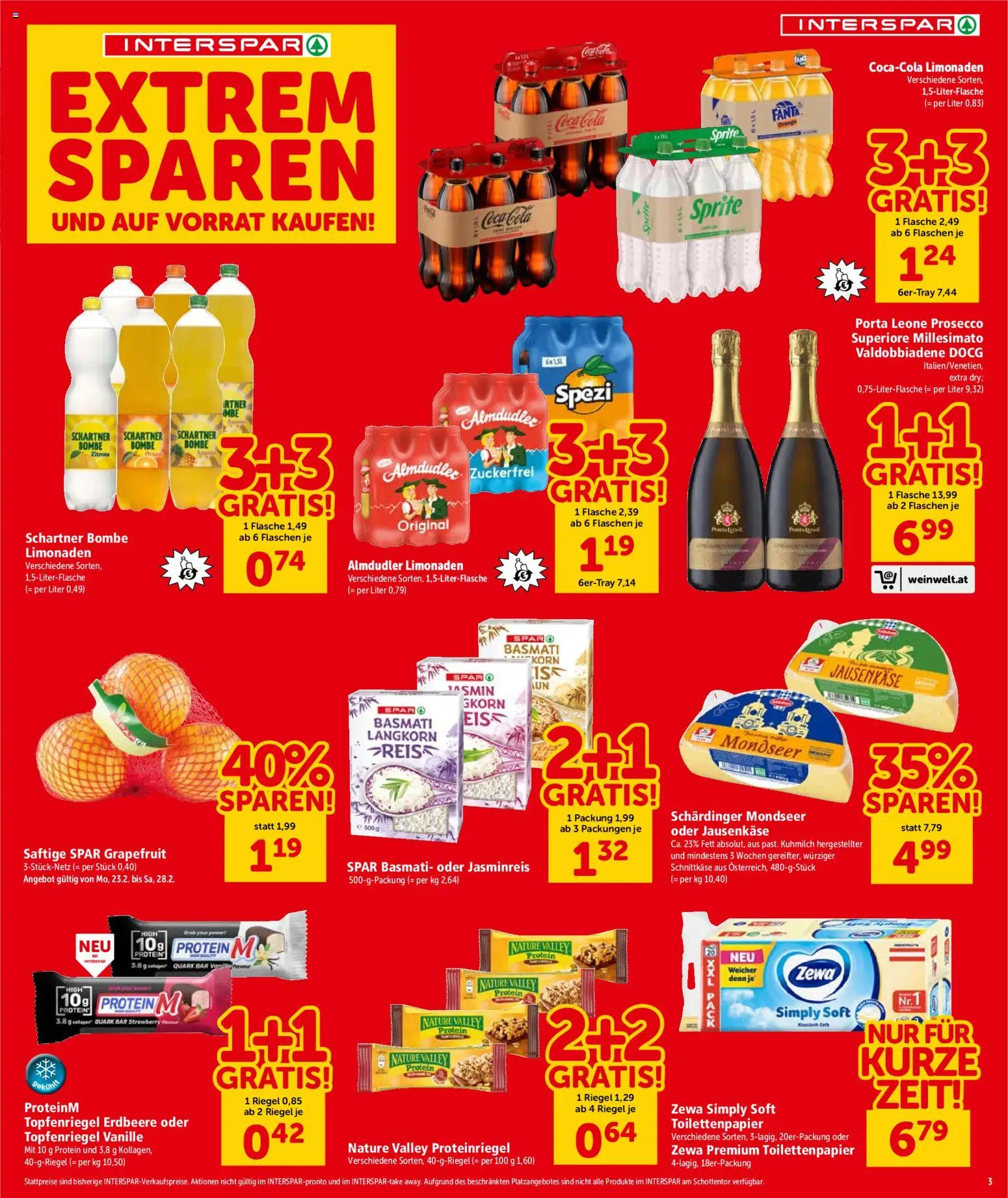 Interspar Flugblatt - Vorarlberg gültig ab 26.02.2026 | Seite: 4 | Produkte: Grapefruit