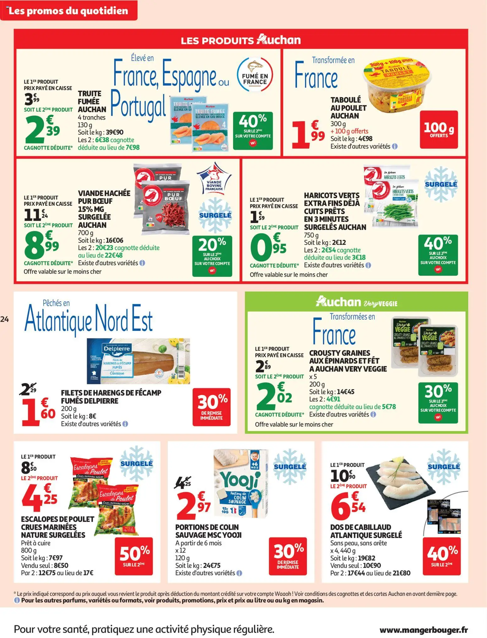 {H1} | Page: 24 | Produits: Feta, Haricots verts, Viande hachée, Viande bovine