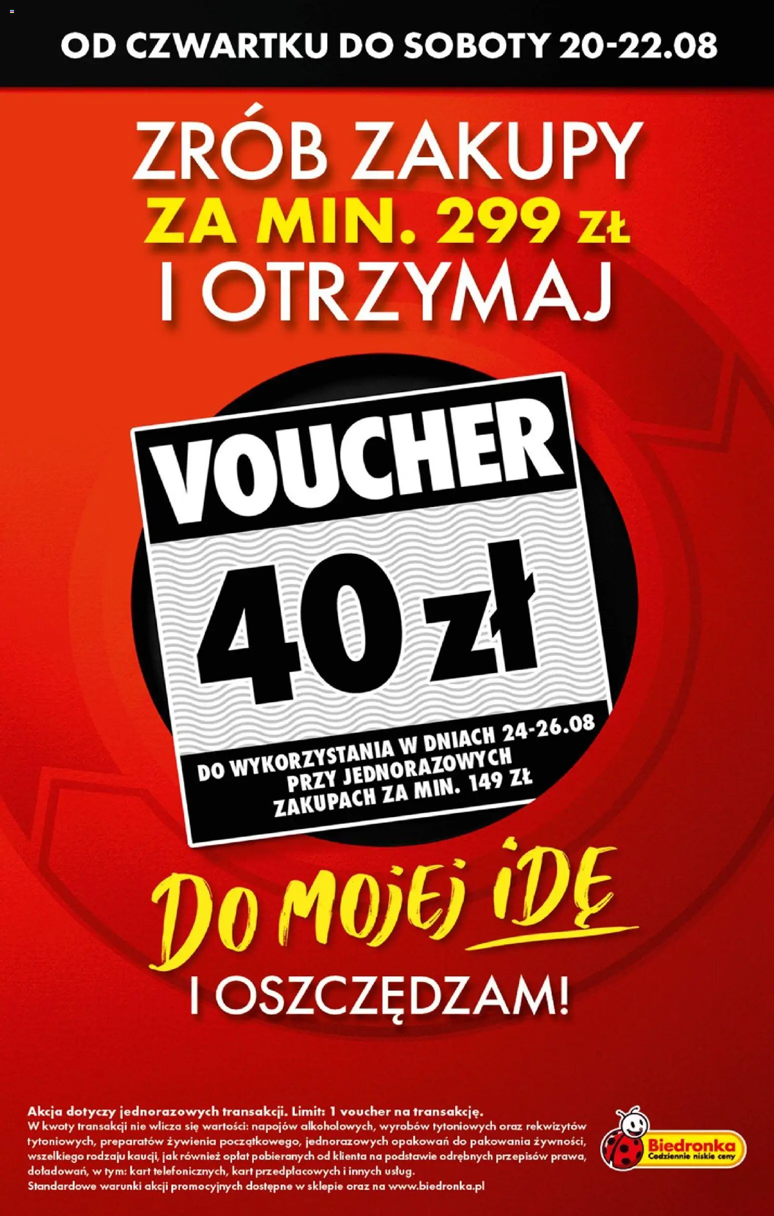 Biedronka Polsko leták - Codziennie niskie ceny od 20.08.2026 | Strana: 19