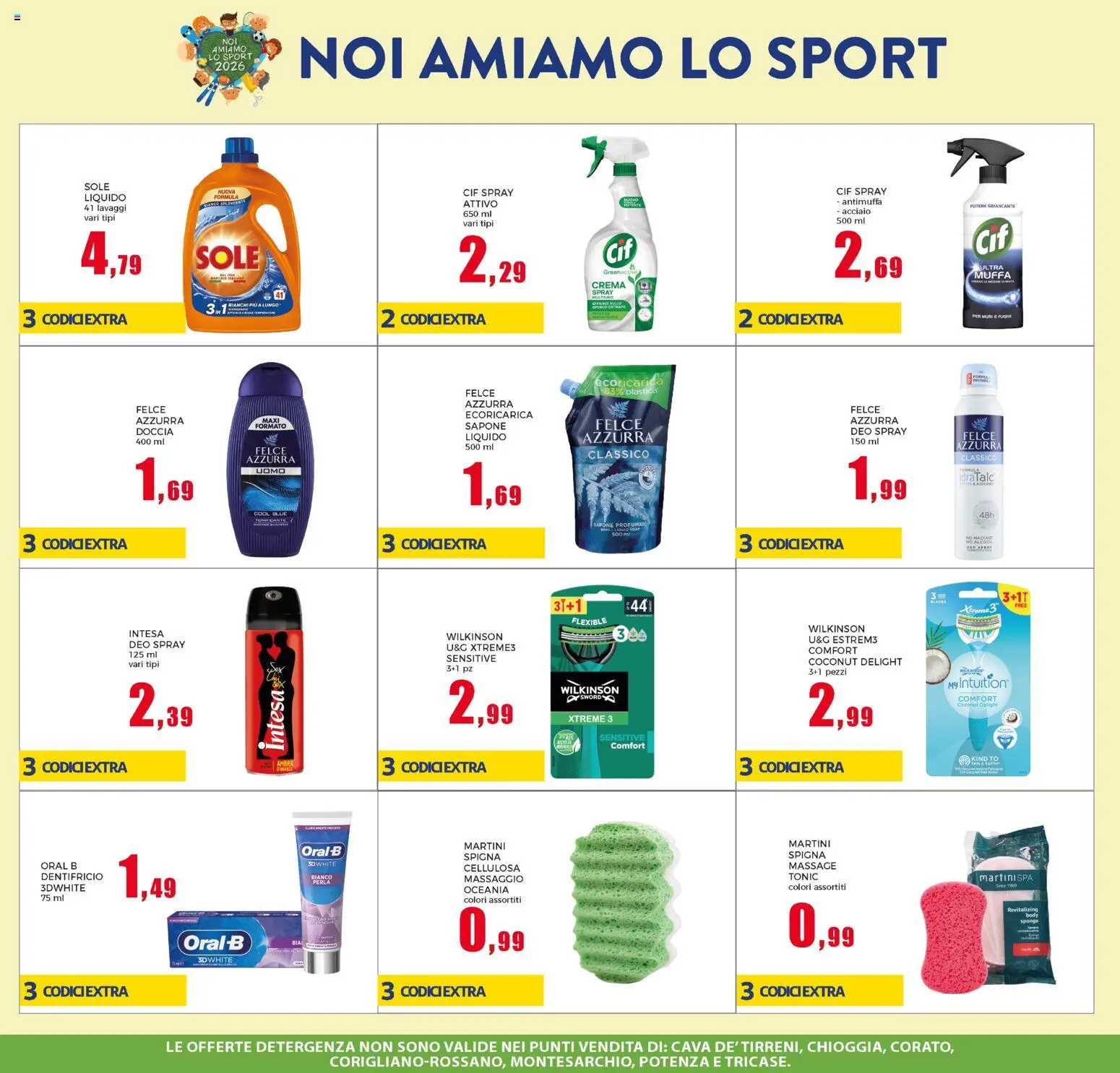 Volantino Happy Casa del 03.06.2026 | Pagina: 47 | Prodotti: Crema, Sapone, Dentifricio, Doccia