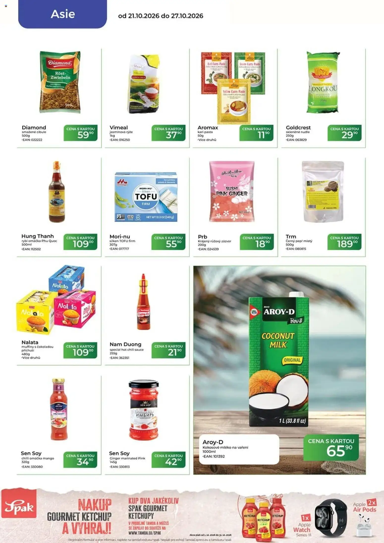 Tamda Foods leták od 21.10.2026 | Strana: 44 | Produkty: Apple, Skleněné nudle, Sushi, Rybí omáčka