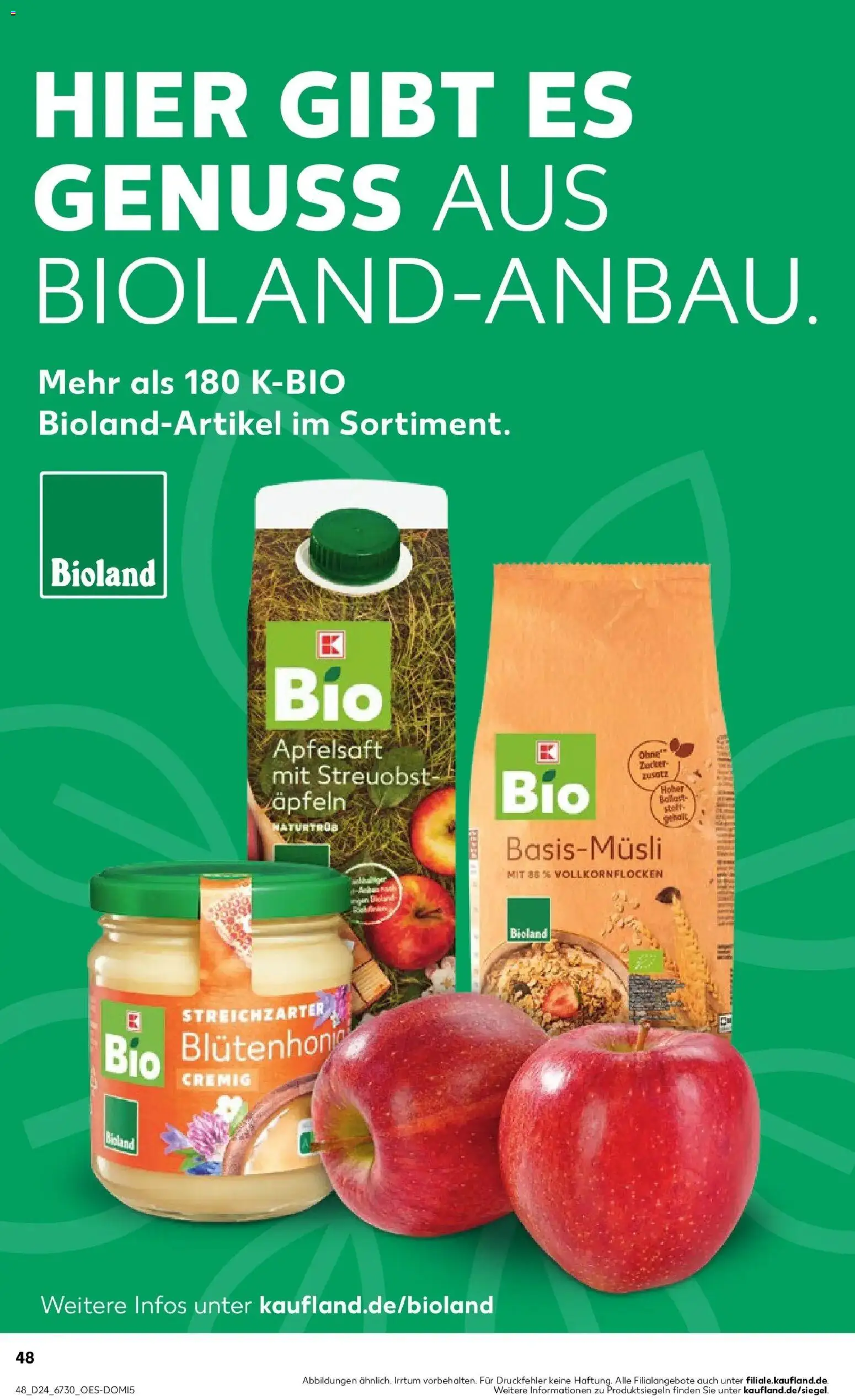 Kaufland Prospekt Dallgow-Döberitz – gültig ab 08.06.2026 | Seite: 57 | Produkte: Apfelsaft, Apple