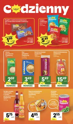 Pogląd oferty "Delikatesy Centrum gazetka" - ważna od 08.10.2026 | Strona: 28 | Produkty: Wafle, Delikatesy, Słonecznik, Dżem