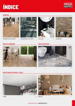 Vista previa Brico Depôt Revestimientos válido desde el 02/01/2026 | Página: 3 | Productos: Suelos vinílicos