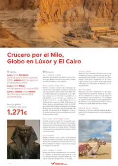 Vista previa Halcón Viajes Egipto válido desde el 01.07.2025 | Página: 14