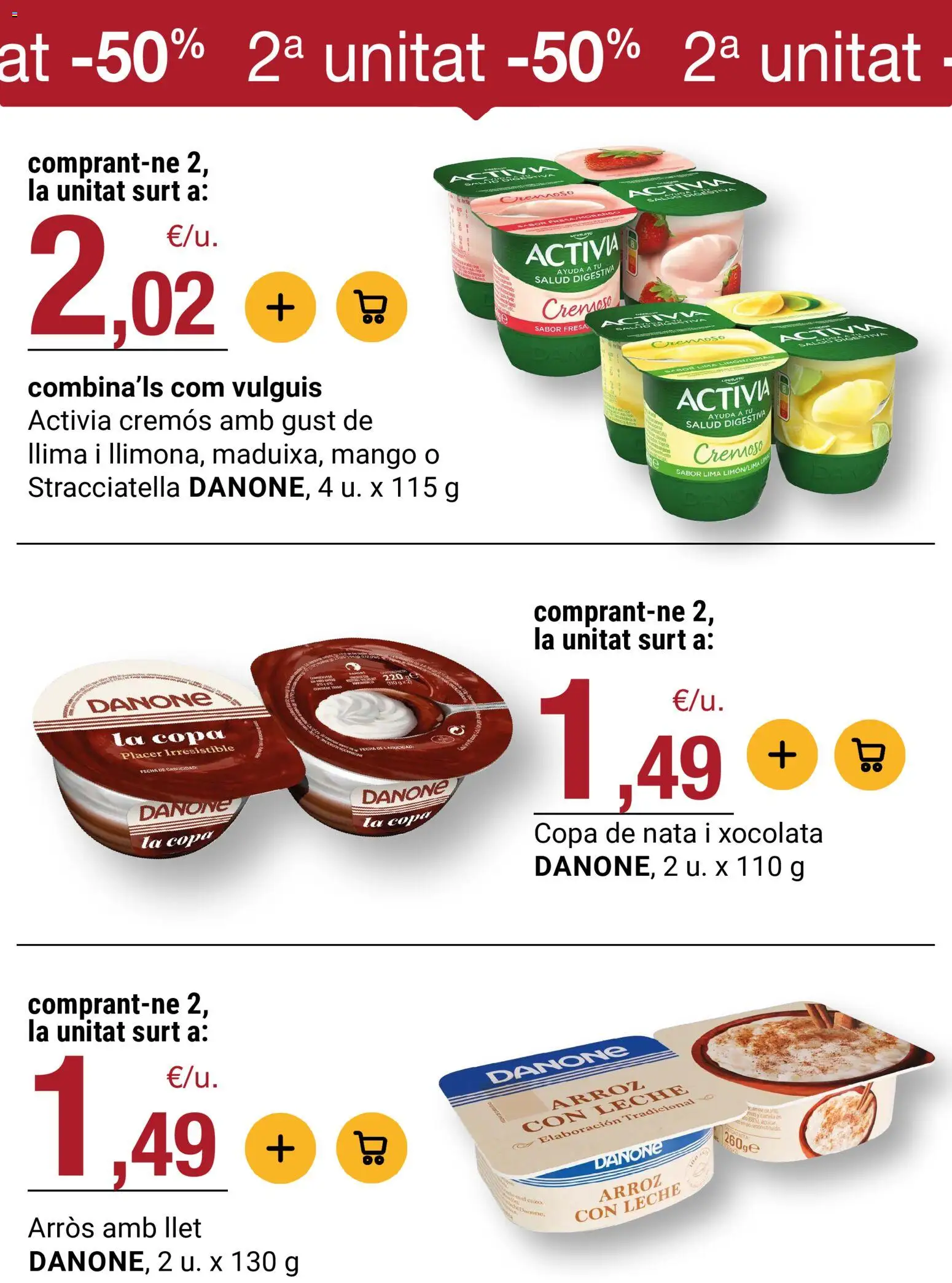 Bonpreu folleto │ válido desde el 03.03.2026 | Página: 12 | Productos: Lima, Leche, Arroz, Ρούτερ
